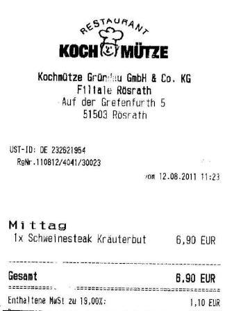 pceh Hffner Kochmtze Restaurant